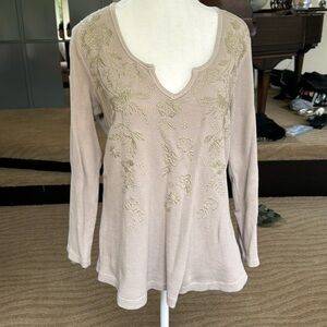 Johnny Was Women’s size small S embroidered shirt